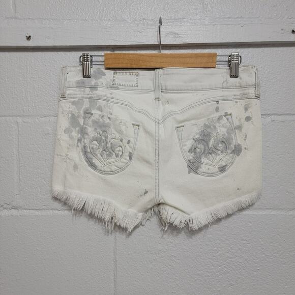 Sivy Destroyed Jean Shorts 32 - Picture 2 of 8